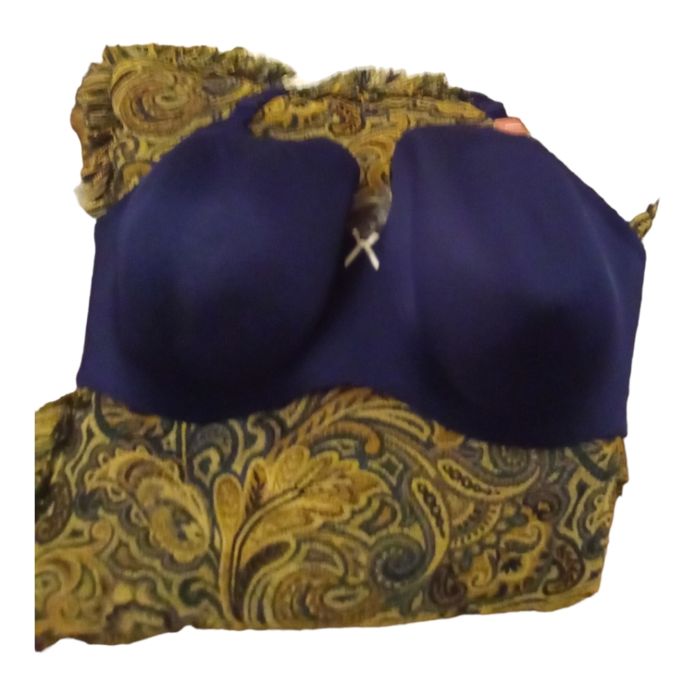 Cacique Blue Bra